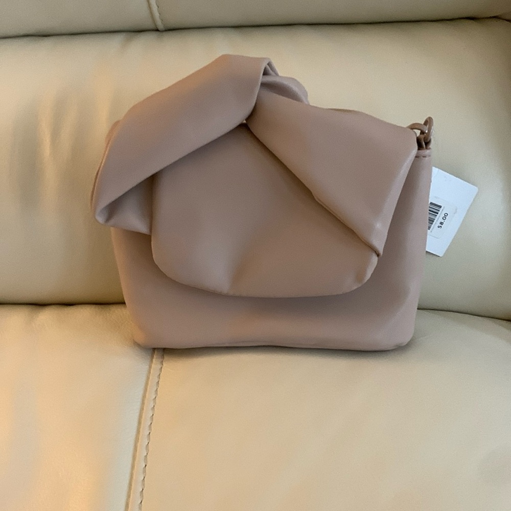 Urban Expressions Vegan Faux Leather Convertible Crossbody Bag Pink NWT